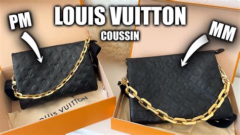 louis vuitton coussin mm vs pm|louis vuitton coussin pm review.